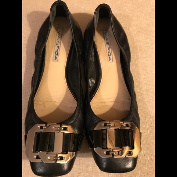 via spiga ballet flats